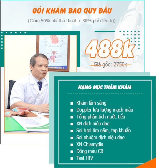 gói khám bao quy đầu