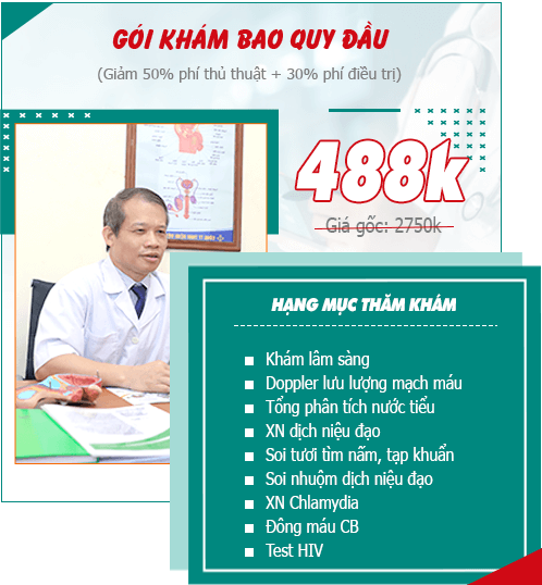 gói khám bao quy đầu